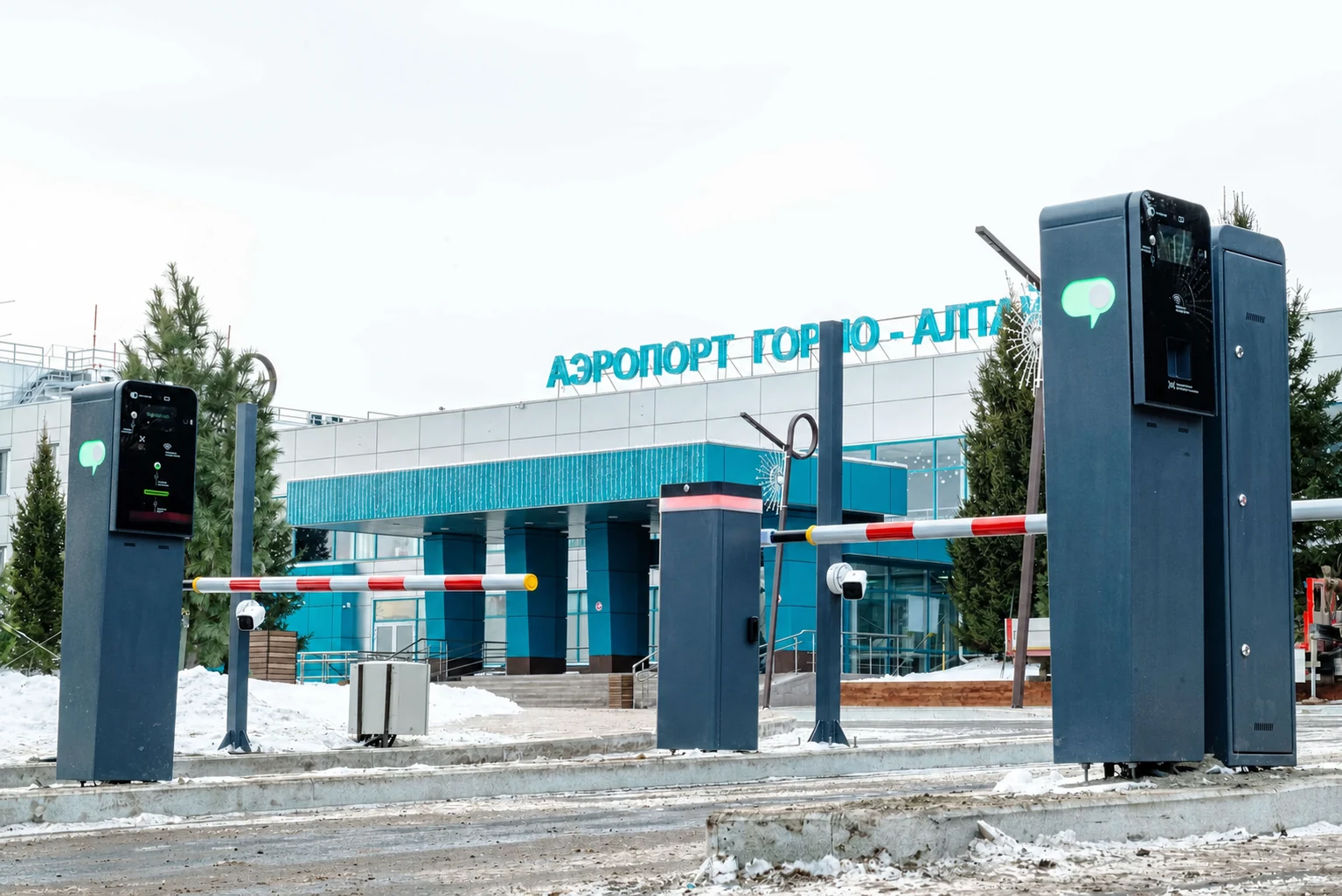 Автоматизированная парковочная система аэропорта Горно-Алтайск